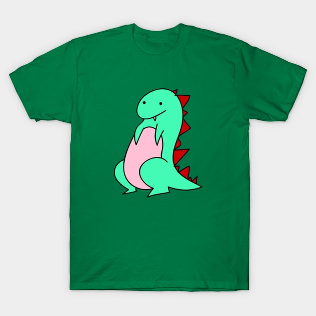 Lizard Dinosaur T-Shirt by saradaboru